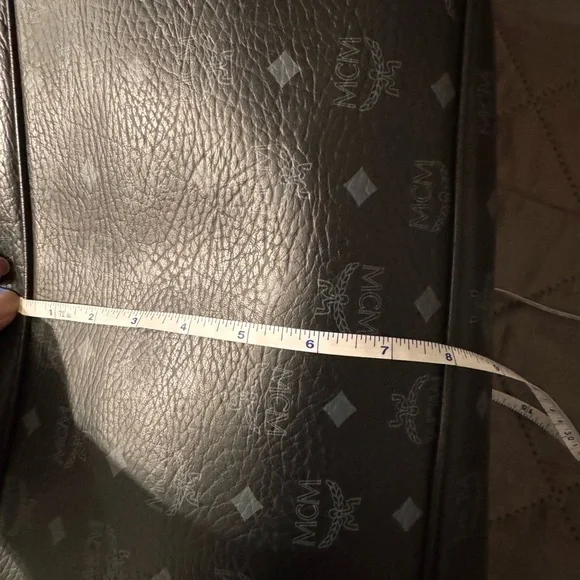 MCM Black and Gray Women's Tote Neverfull Bag